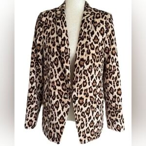 Banana Republic Leopard Print Blazer